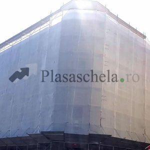 Plasa 260mp, protectie schela, alba 50gr, in rola - imagine 3